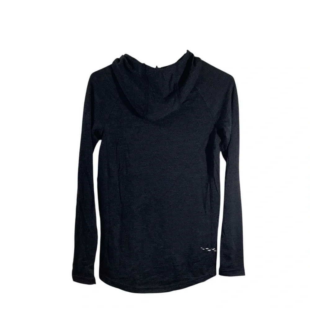 Global Culture Merino Wool Kakapo 1/4 Zip Pullover With Hood New Zealand